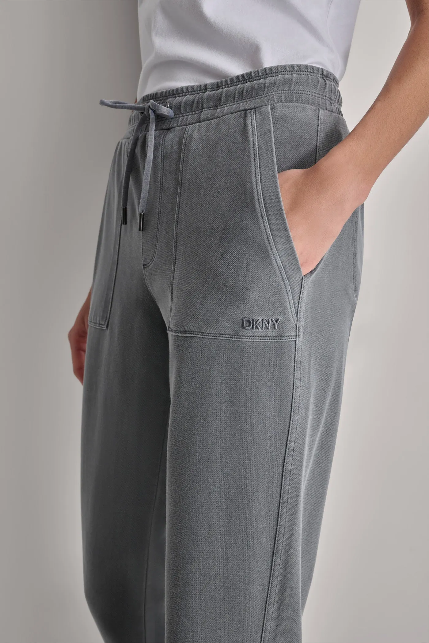 SMOCKED WAISTBAND JOGGER sold by DKNY product image thumbnail 5