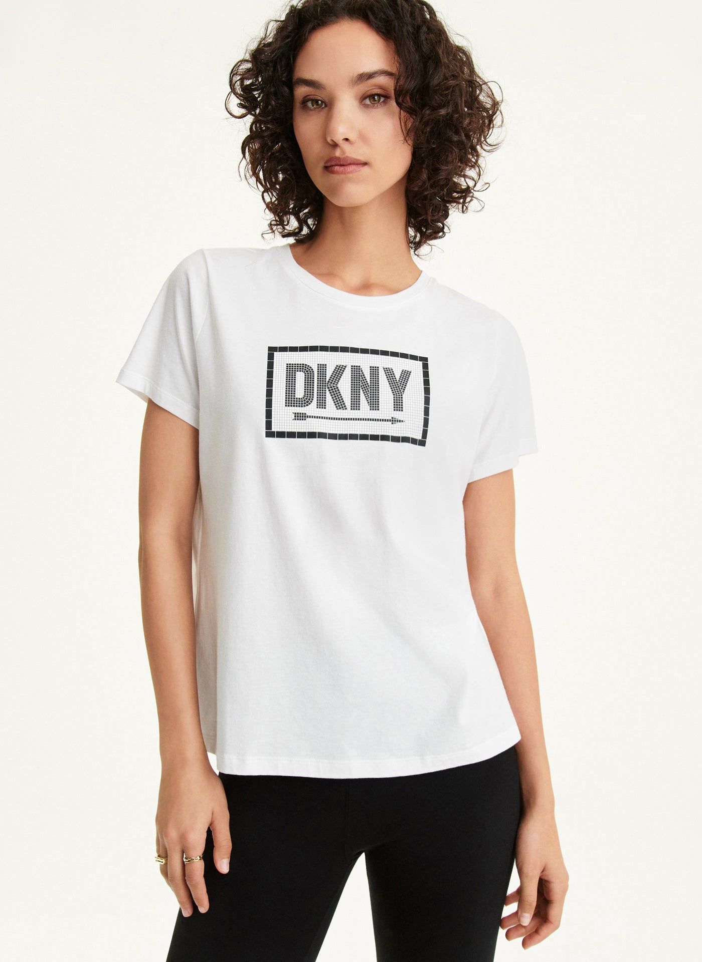 SUBWAY TILE GRAPHIC TEE sold by DKNY