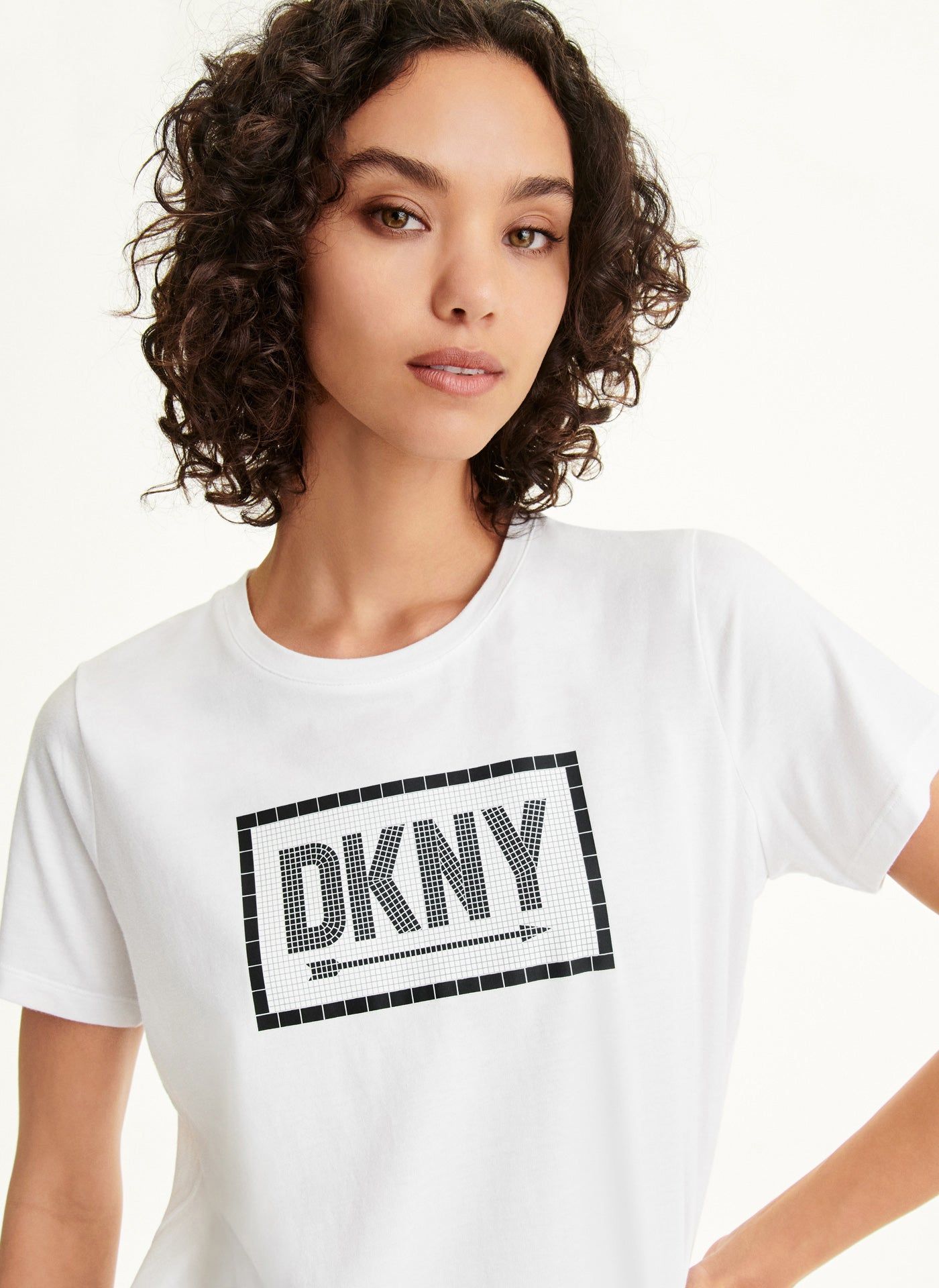 SUBWAY TILE GRAPHIC TEE sold by DKNY product image thumbnail 3