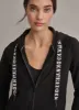 TWO TONE LOGO DRAWCORD HOODIE sold by DKNY