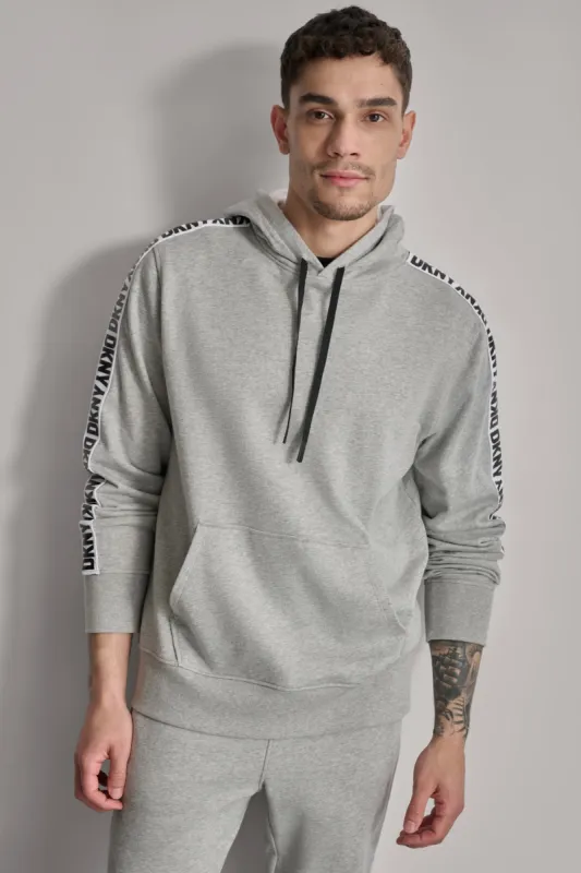 LOGO TAPE HOODIE made by DKNY