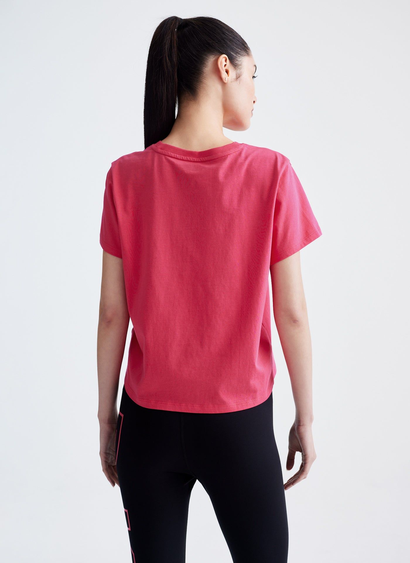 PUFF LOGO CROPPED TEE sold by DKNY product image thumbnail 2