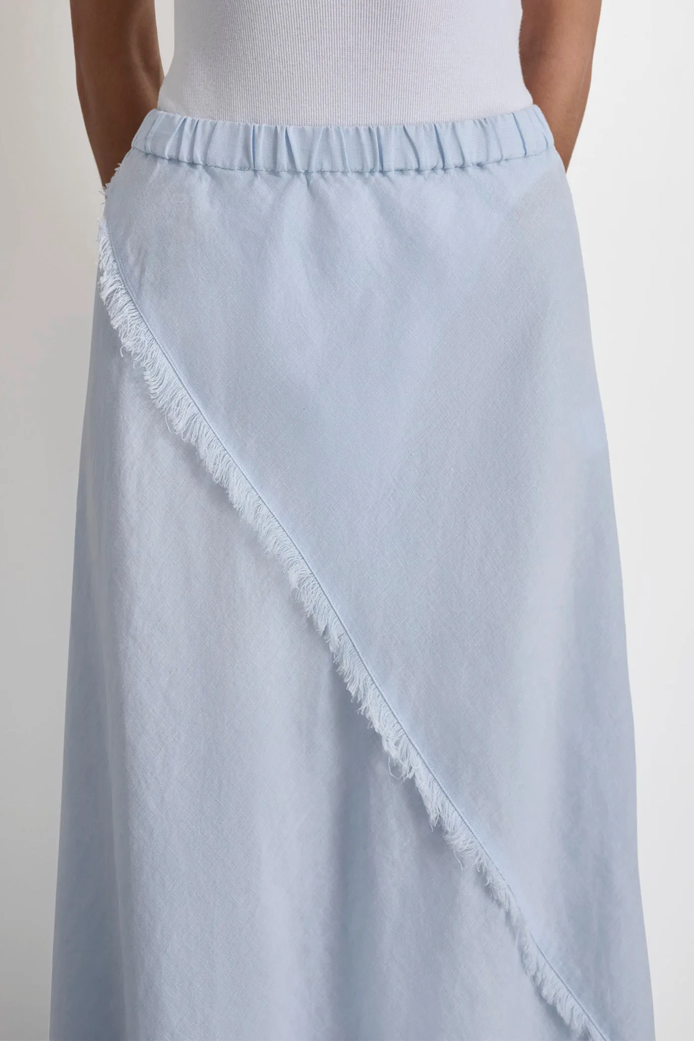 PULL ON LINEN SKIRT sold by DKNY product image thumbnail 4