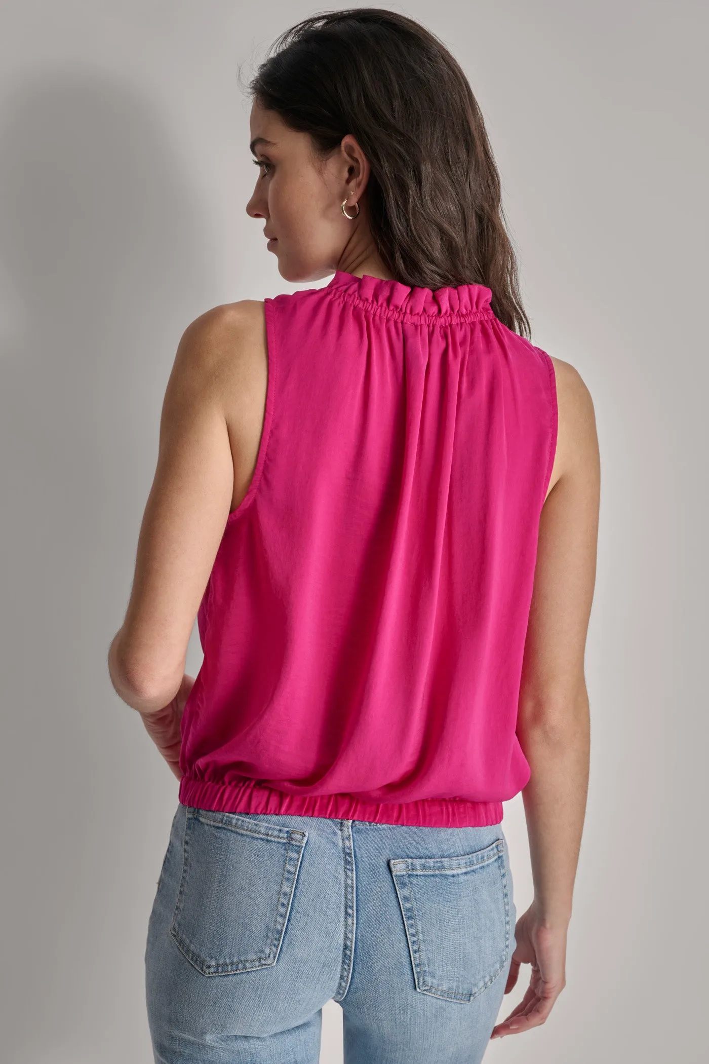 SLEEVELESS BLOUSE sold by DKNY product image thumbnail 2