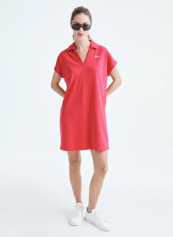 METALLIC BUBBLE SNEAKER DRESS sold by DKNY