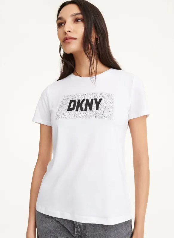 EMBELLISHED DKNY TEE   sold by DKNY