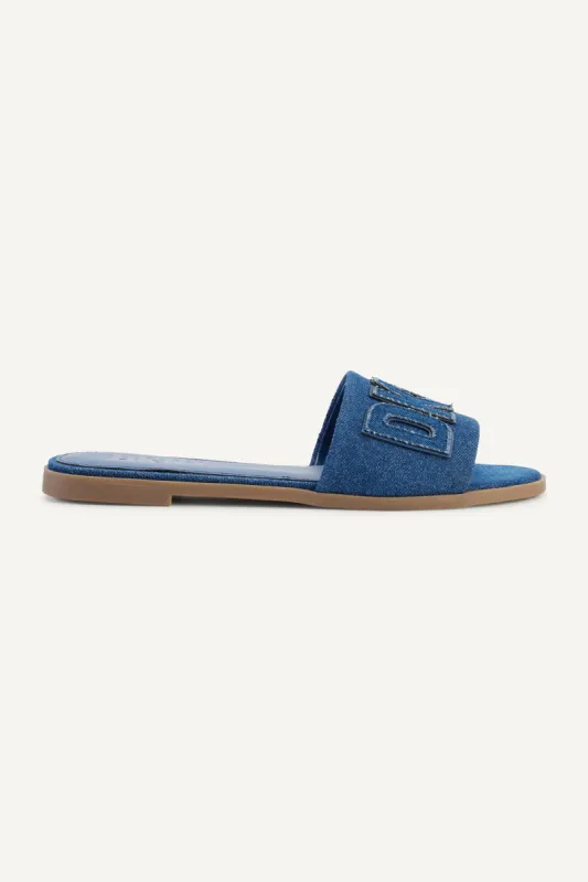 WILLOW DENIM SLIDE sold by DKNY