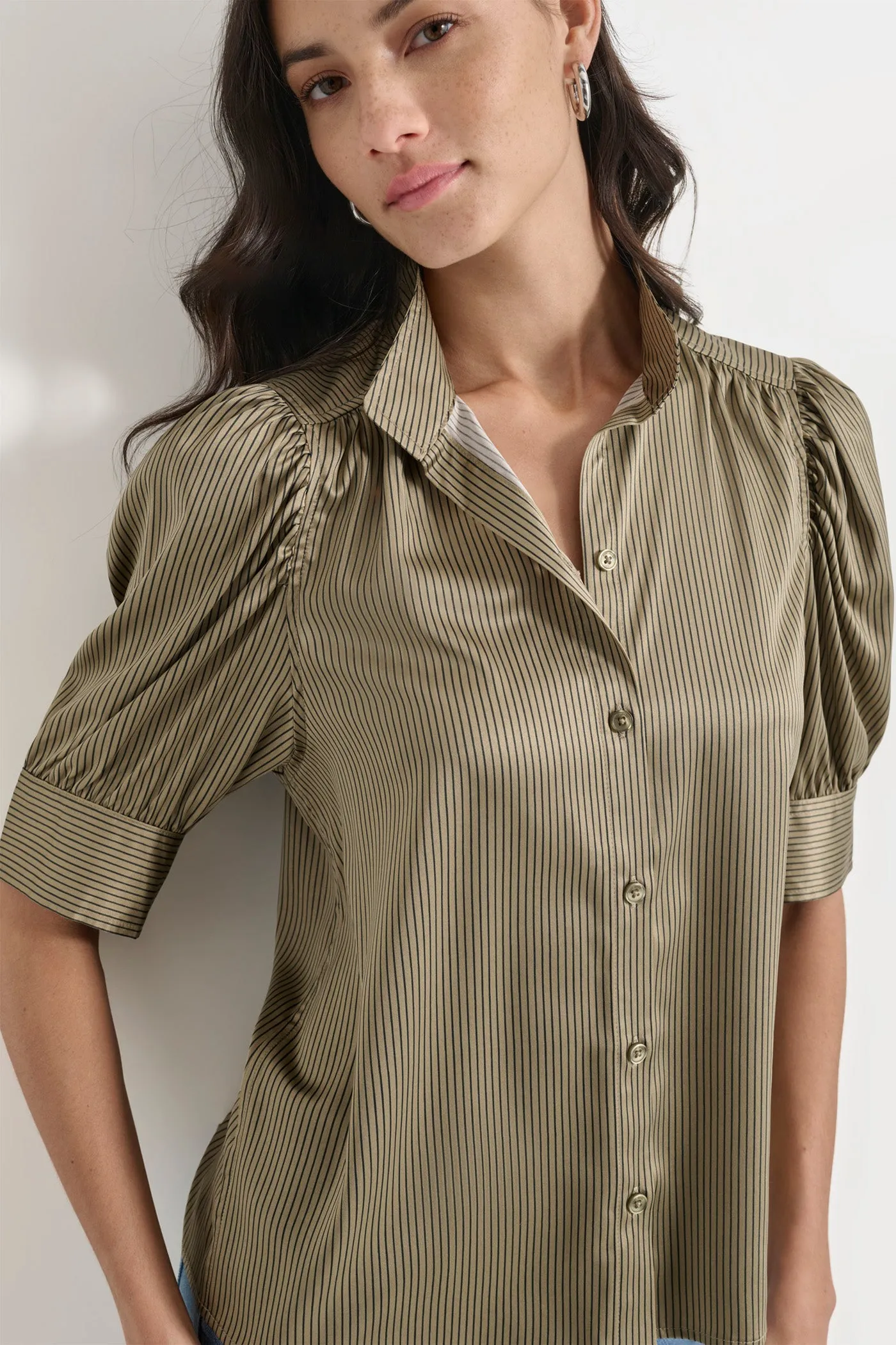 PUFF SLEEVE SHIRT sold by DKNY product image thumbnail 4