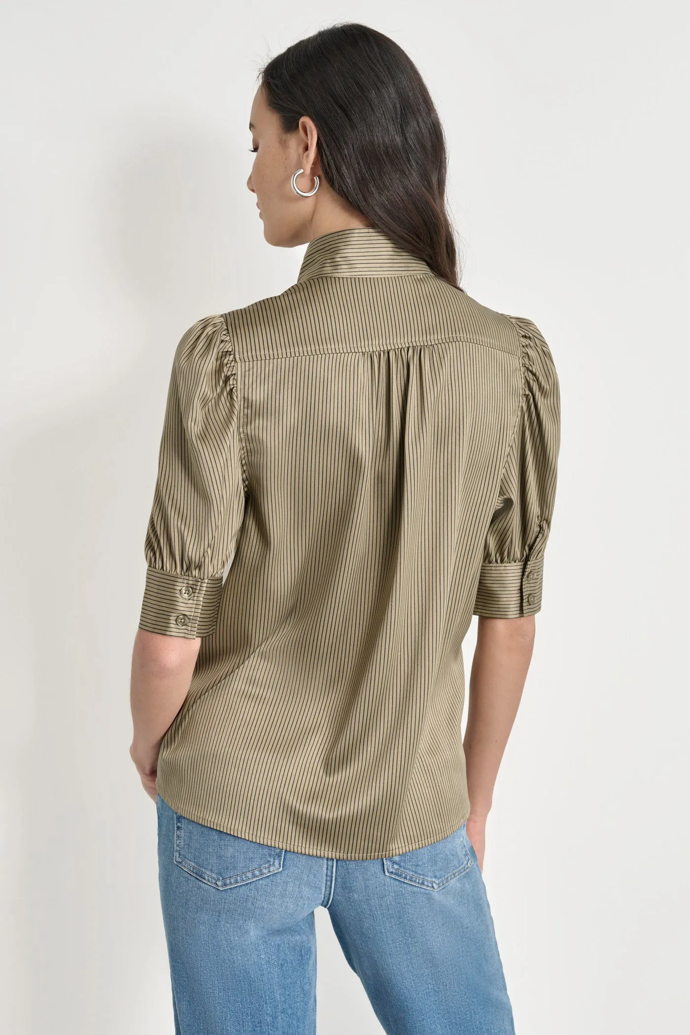 PUFF SLEEVE SHIRT sold by DKNY product image thumbnail 2