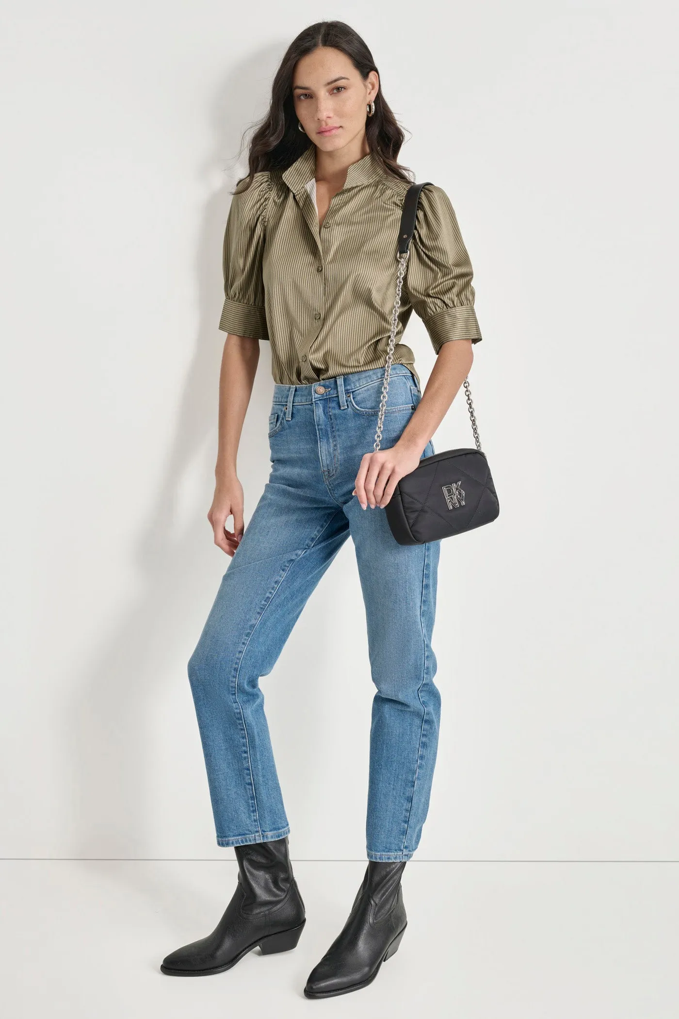 PUFF SLEEVE SHIRT sold by DKNY product image thumbnail 3