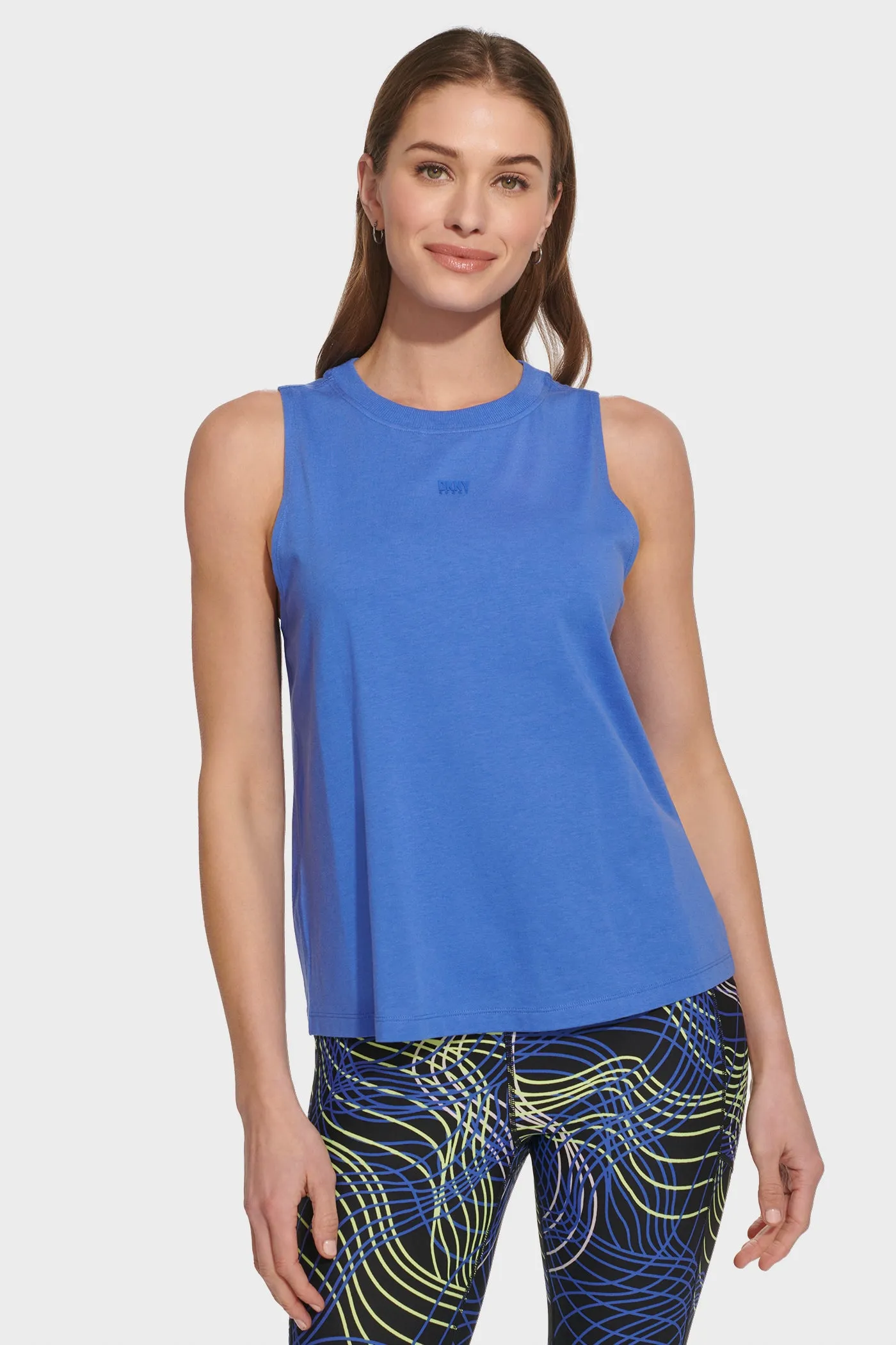 SOLID TANK WITH LOGO sold by DKNY