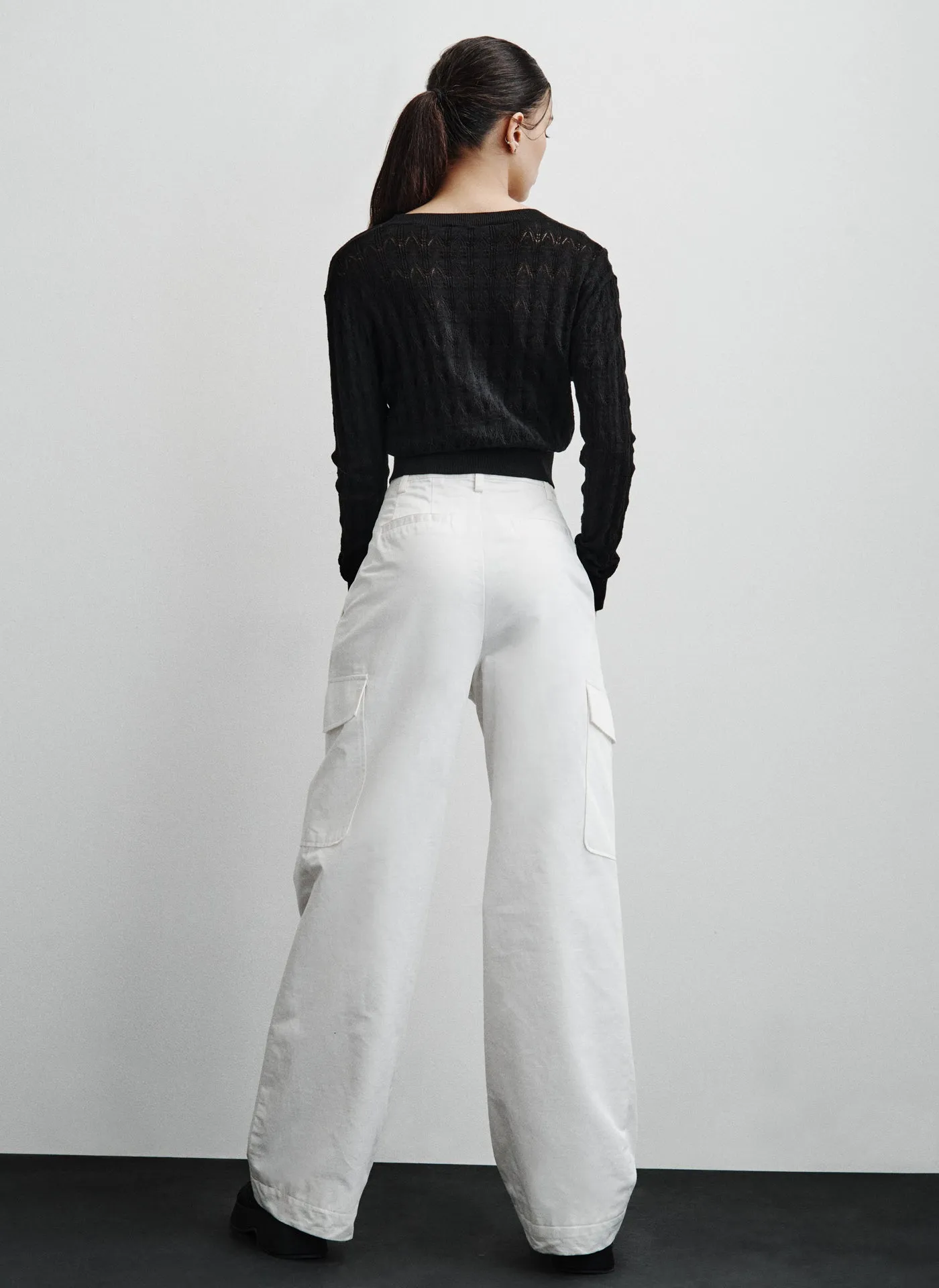 WIDE LEG CARGO TROUSER sold by DKNY product image thumbnail 2