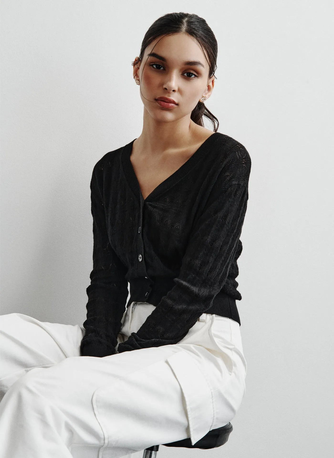 WIDE LEG CARGO TROUSER sold by DKNY product image thumbnail 3