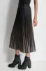 FOIL PLEATED SKIRT sold by DKNY