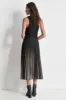 FOIL PLEATED SKIRT sold by DKNY