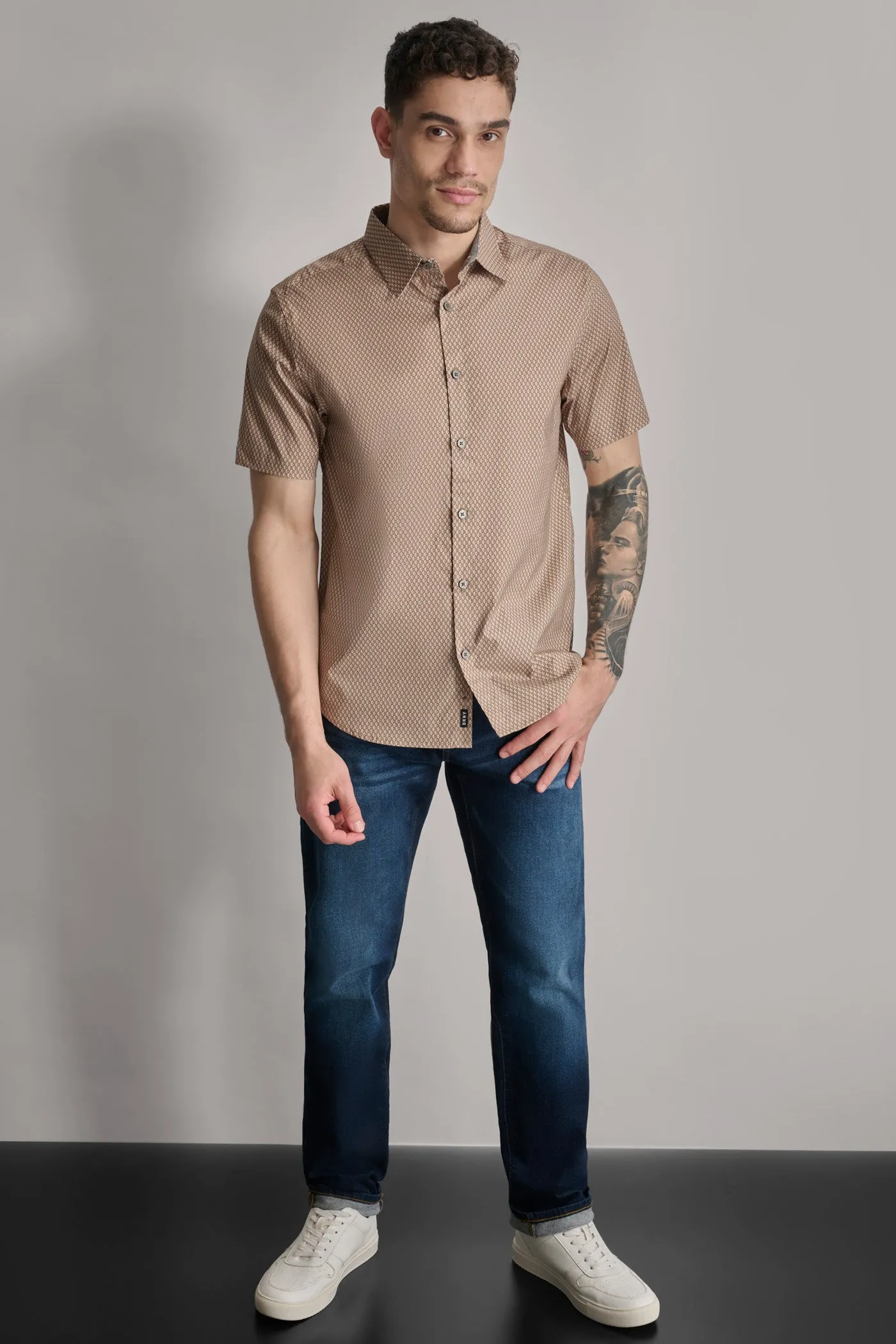 LAYERED LOGO SHIRT sold by DKNY product image thumbnail 3