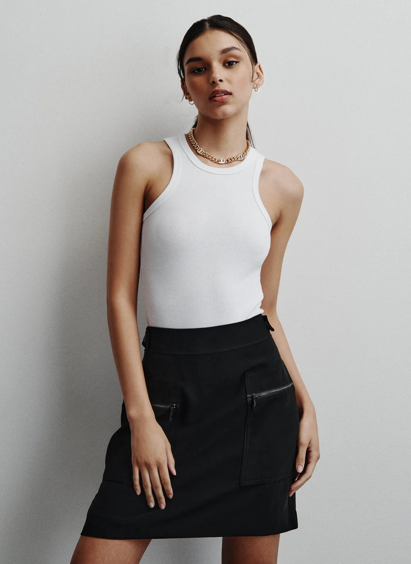 CARGO MINI SKIRT sold by DKNY