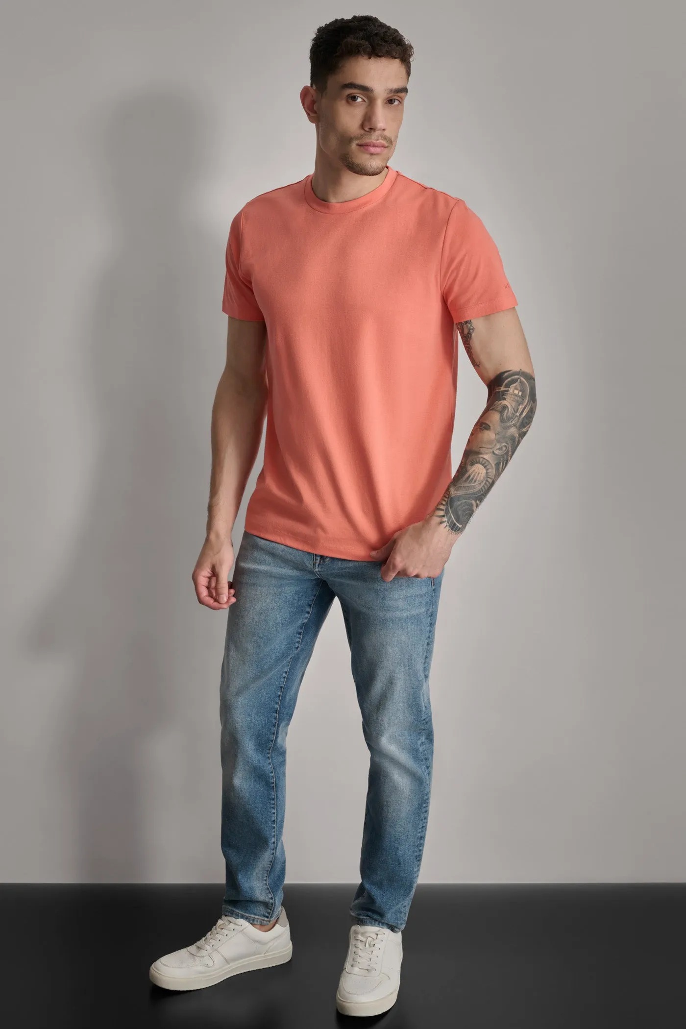 Cotton Poly Pique Tee sold by DKNY product image thumbnail 3