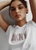 GLITTER LOGO TEE sold by DKNY