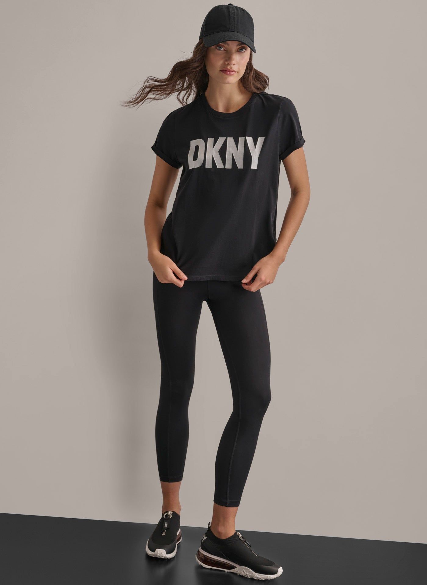 EXPLODED LOGO CREW NECK TEE sold by DKNY product image thumbnail 4