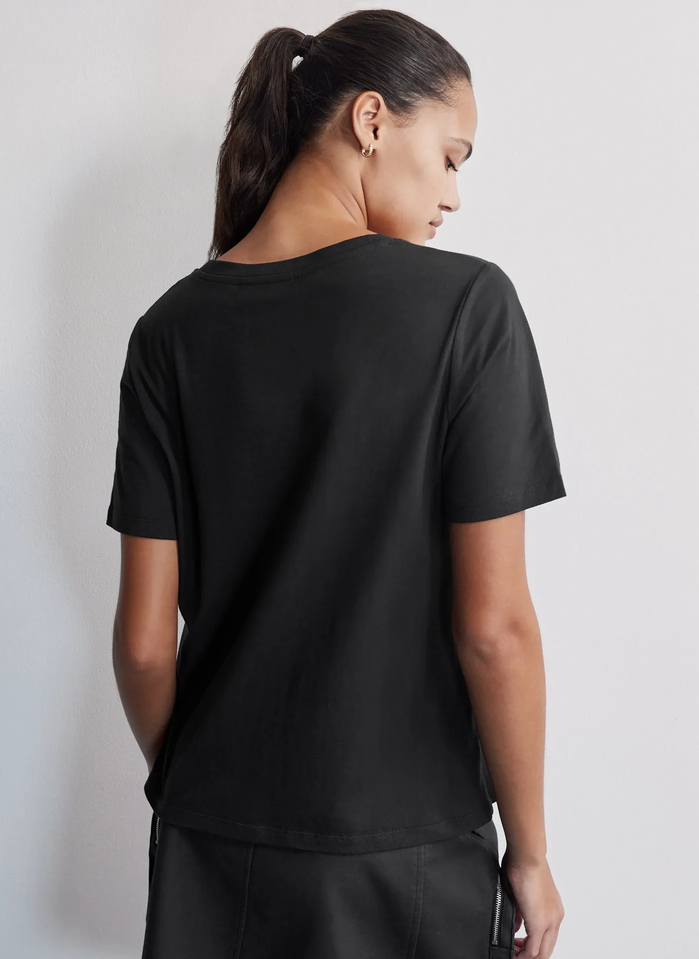 METALLIC NEW YORK TEE sold by DKNY product image thumbnail 2