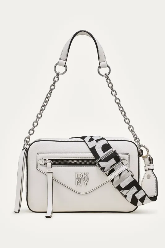 HEART OF NY CAMERA BAG sold by DKNY