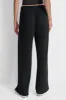 BRUSHED RIB KNIT STRAIGHT LEG PANT sold by DKNY