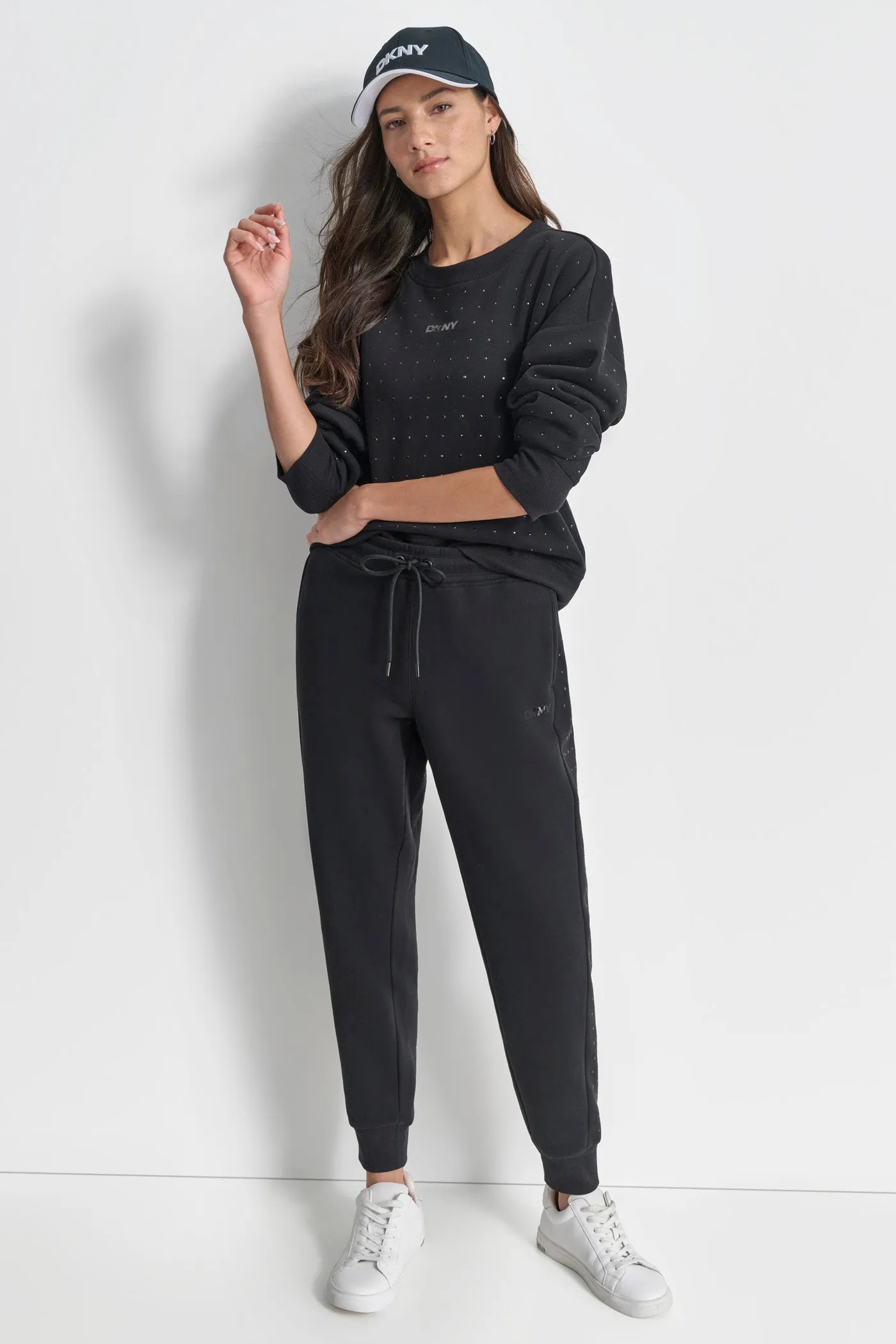 RHINESTONE RELAXED JOGGER sold by DKNY product image thumbnail 3