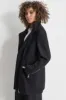 WOOL COAT WITH ZIPPER DETAIL sold by DKNY