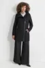 WOOL COAT WITH ZIPPER DETAIL sold by DKNY