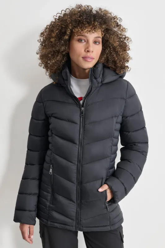 LIGHTWEIGHT PUFFER JACKET sold by DKNY