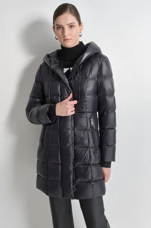 DOWN FILLED LONG PUFFER sold by DKNY