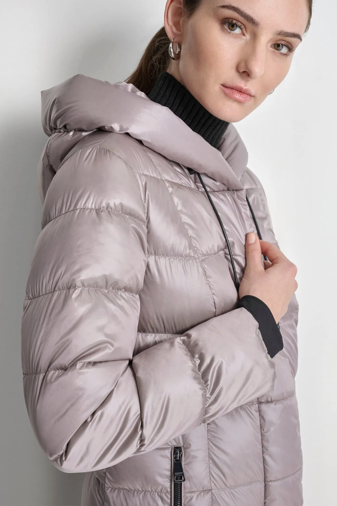 DOWN FILLED LONG PUFFER sold by DKNY product image thumbnail 3