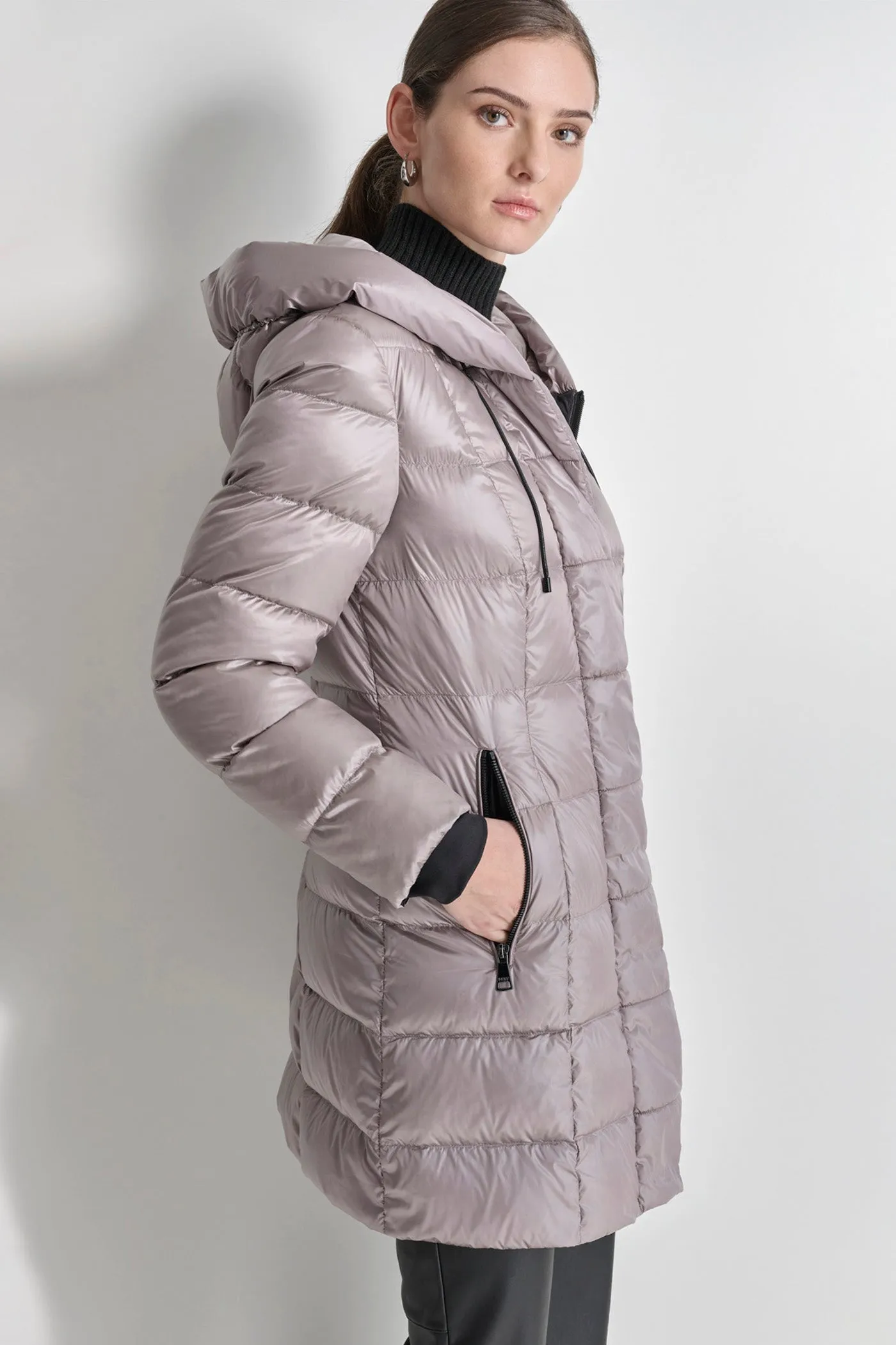 DOWN FILLED LONG PUFFER sold by DKNY product image thumbnail 5