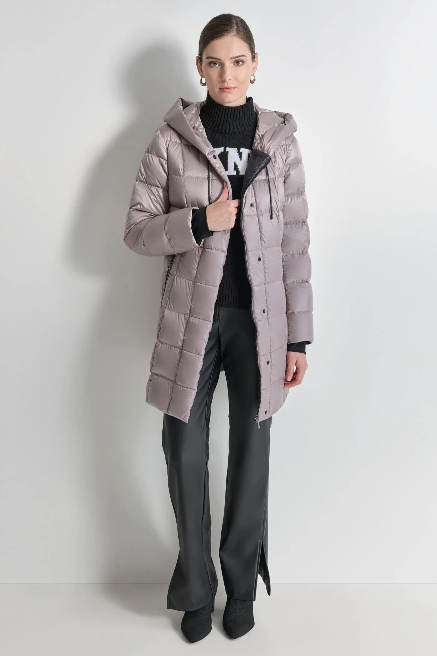 DOWN FILLED LONG PUFFER sold by DKNY product image thumbnail 4