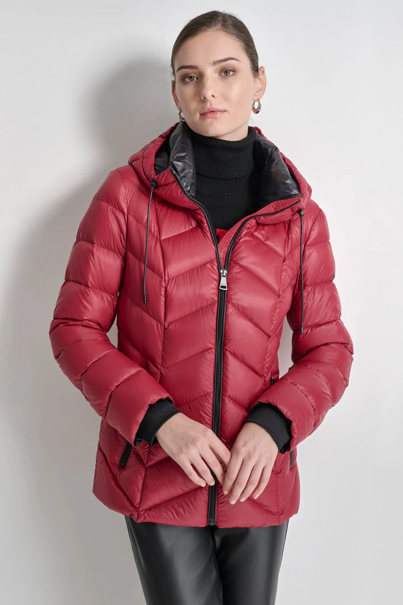 DOWN FILLED SHORT PUFFER sold by DKNY