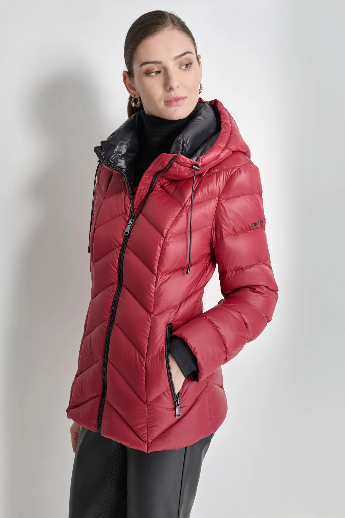DOWN FILLED SHORT PUFFER sold by DKNY product image thumbnail 4