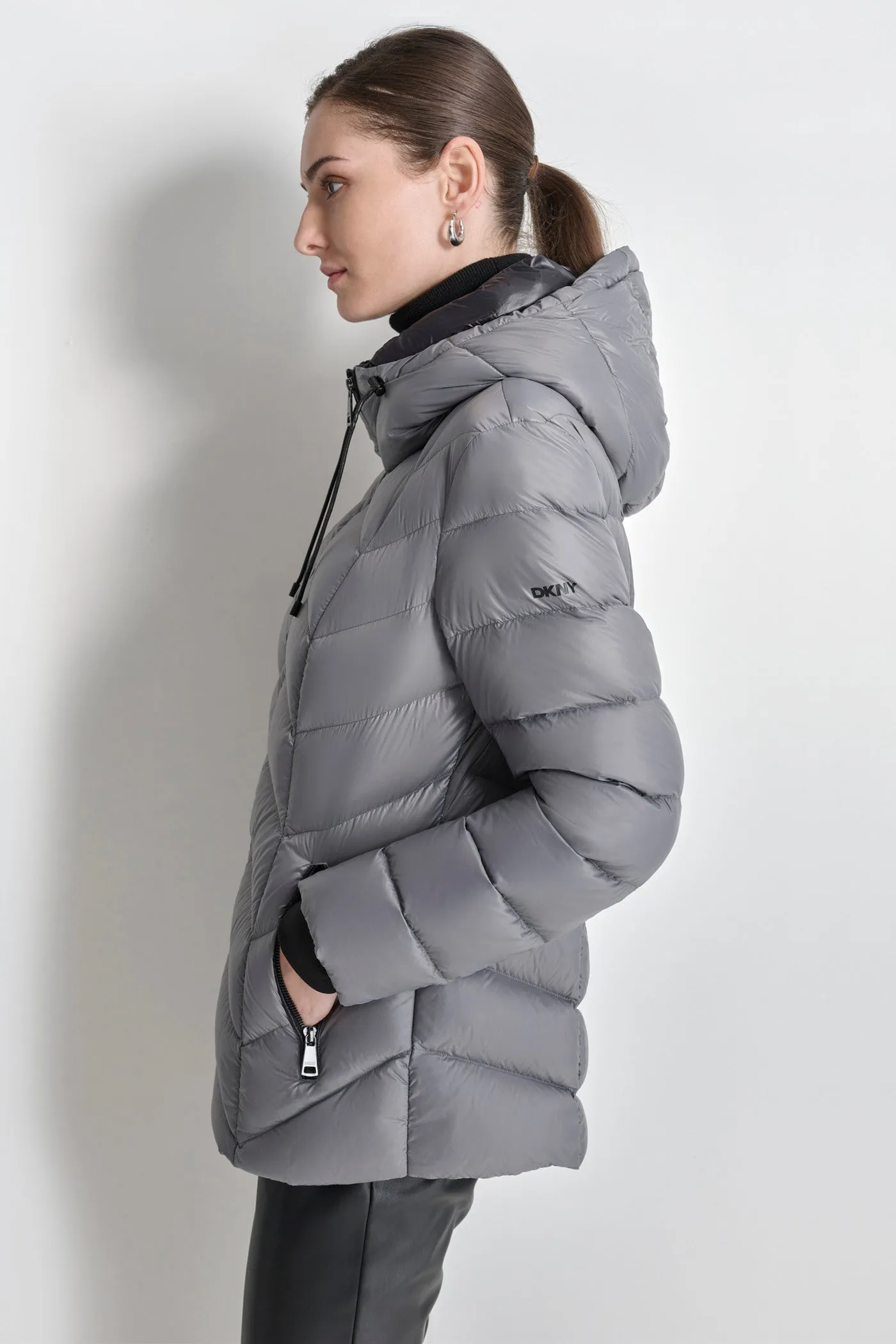 DOWN FILLED SHORT PUFFER sold by DKNY product image thumbnail 4