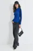HALF ZIP LOGO TAPE SWEATER sold by DKNY