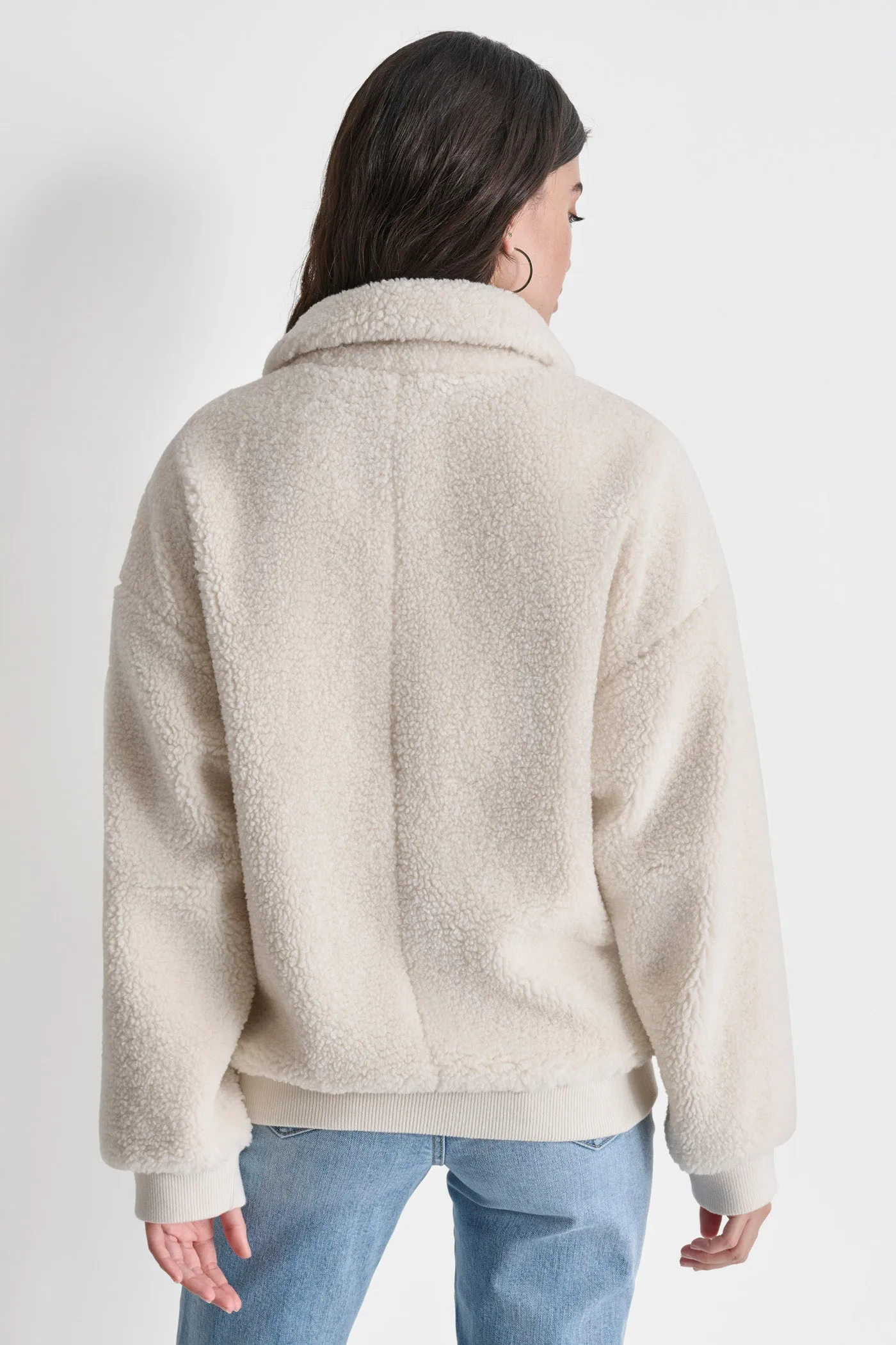 SHERPA BOMBER JACKET sold by DKNY product image thumbnail 3