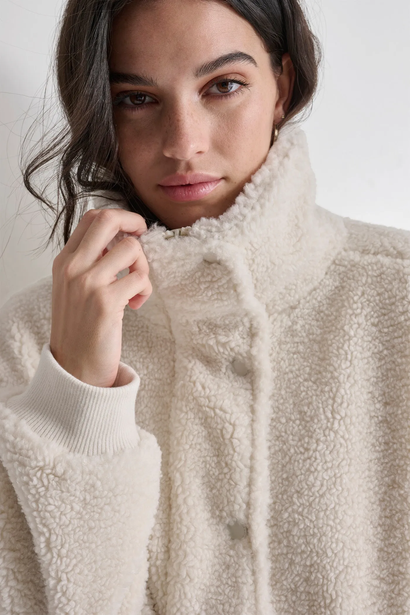 SHERPA BOMBER JACKET sold by DKNY product image thumbnail 5