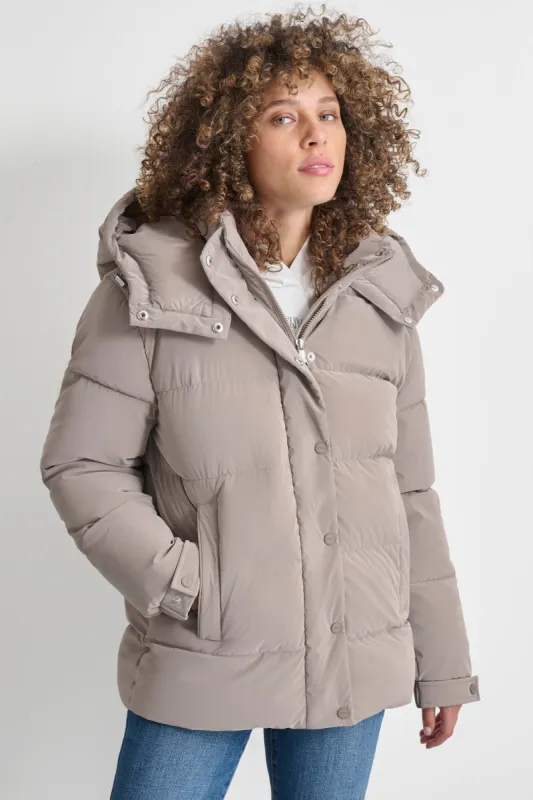 VELVET TOUCH PUFFER sold by DKNY