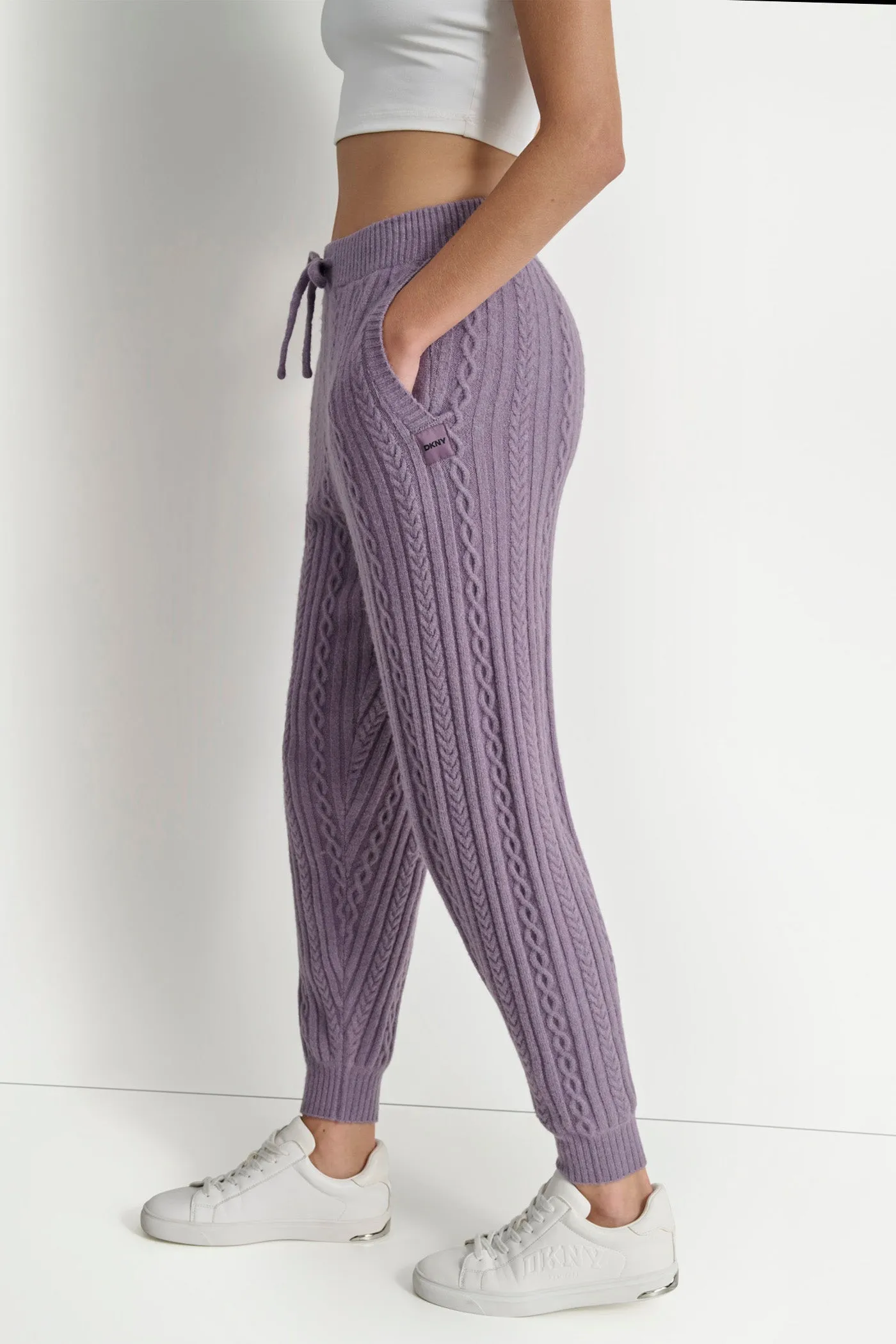 COZY CABLE SWEATER sold by DKNY product image thumbnail 4