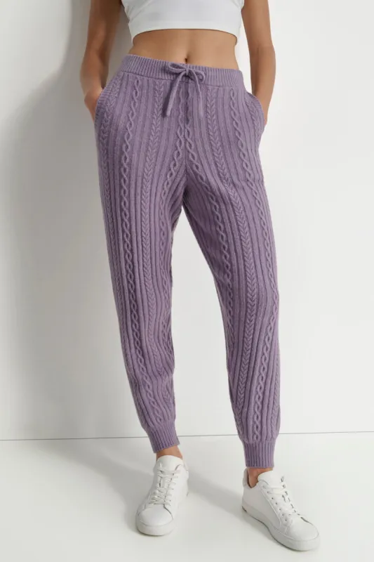 COZY CABLE SWEATER sold by DKNY