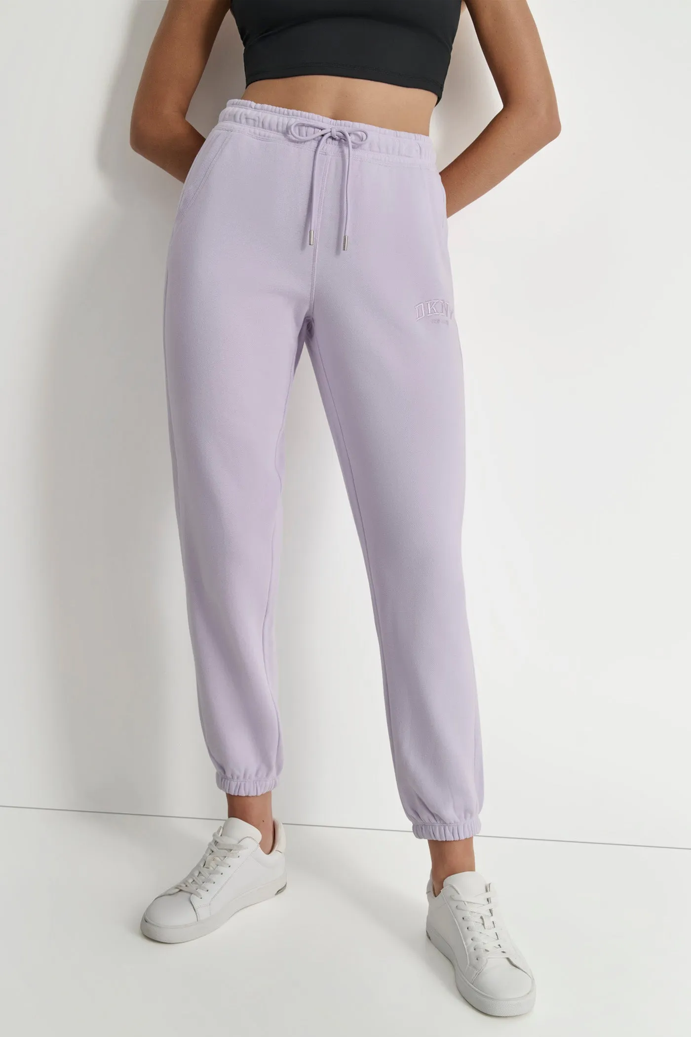 VARSITY LOGO RELAXED JOGGER sold by DKNY