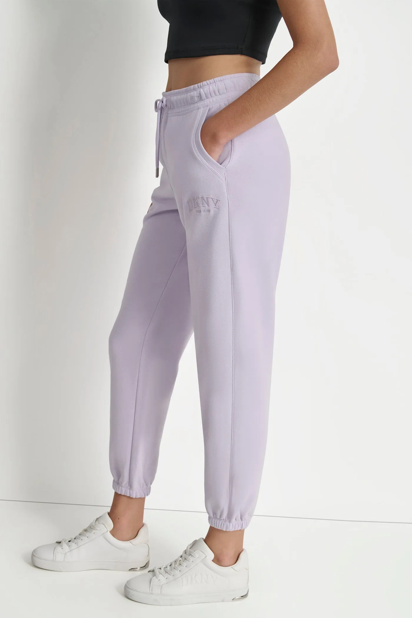 VARSITY LOGO RELAXED JOGGER sold by DKNY product image thumbnail 4