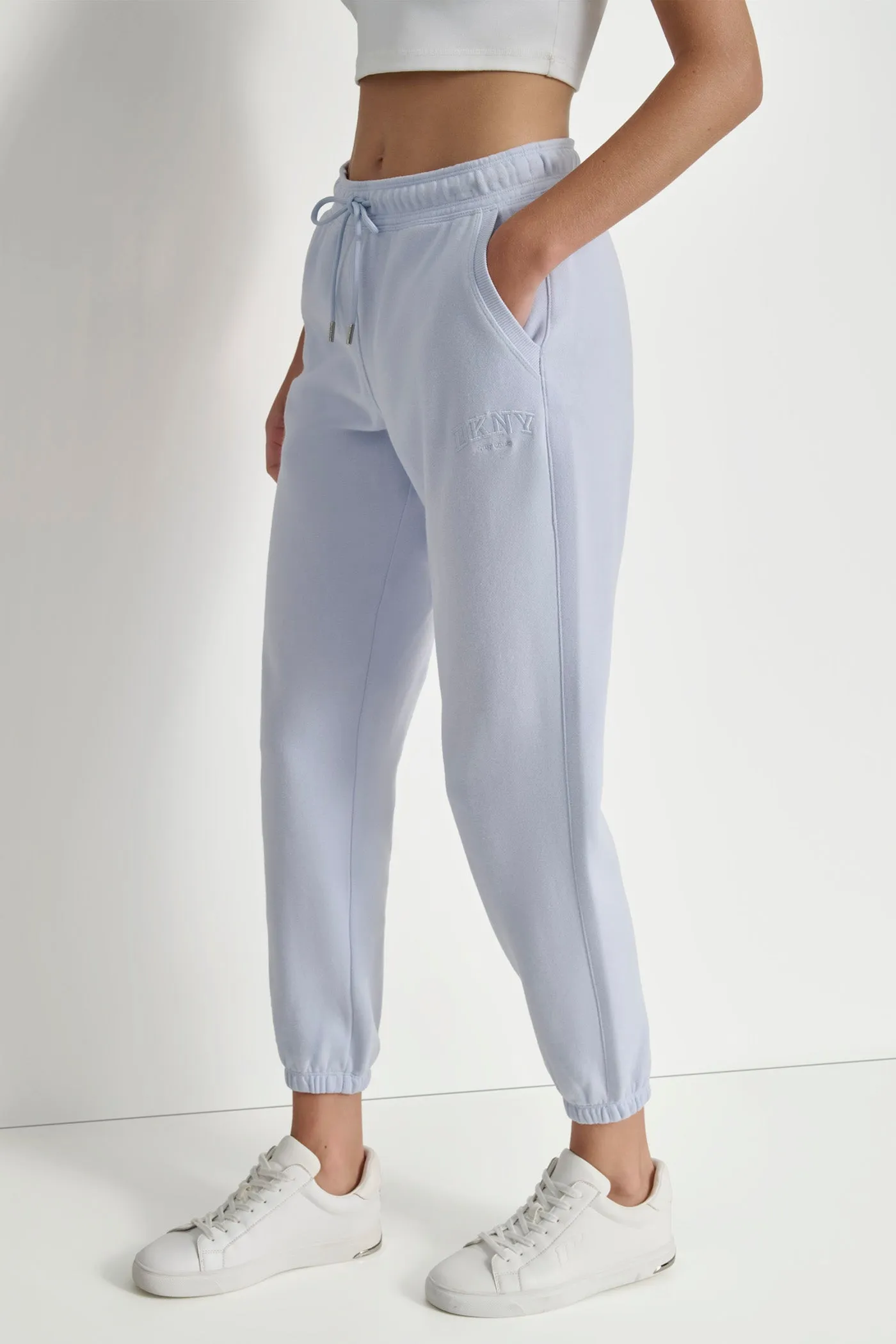 VARSITY LOGO RELAXED JOGGER sold by DKNY product image thumbnail 4