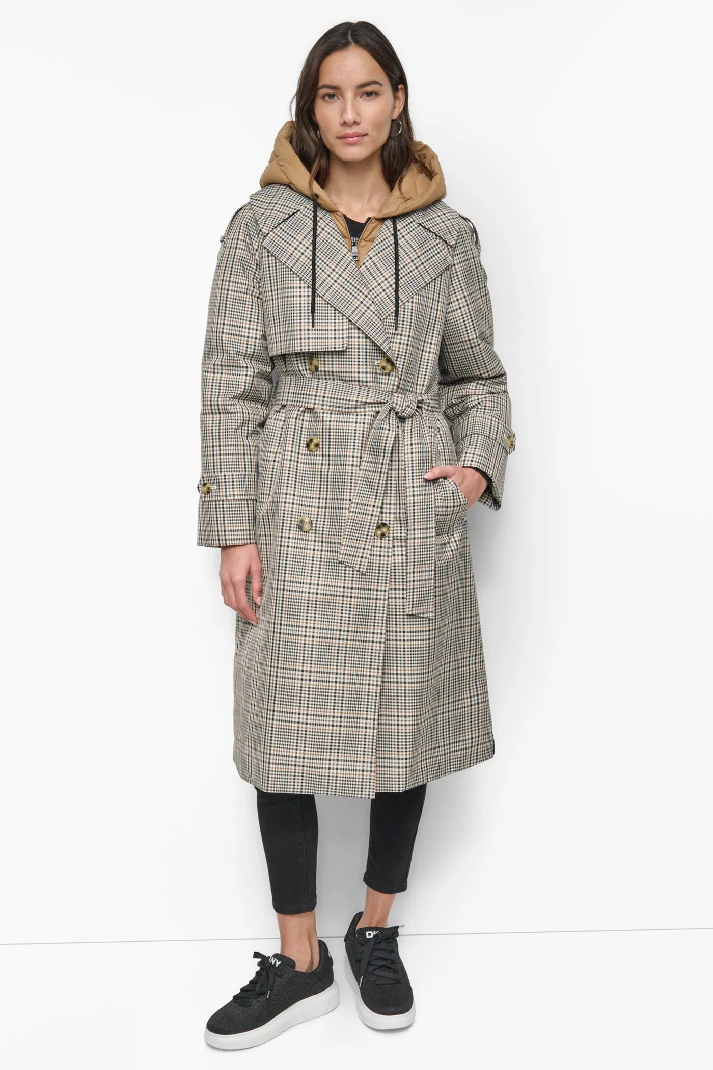 PUFFER TRENCH sold by DKNY
