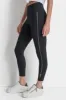 HIGH WAIST 7/8 RHINESTONE STRIPE LOGO LEGGINGS sold by DKNY