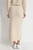 CABLE AND RIB SWEATER SKIRT sold by DKNY